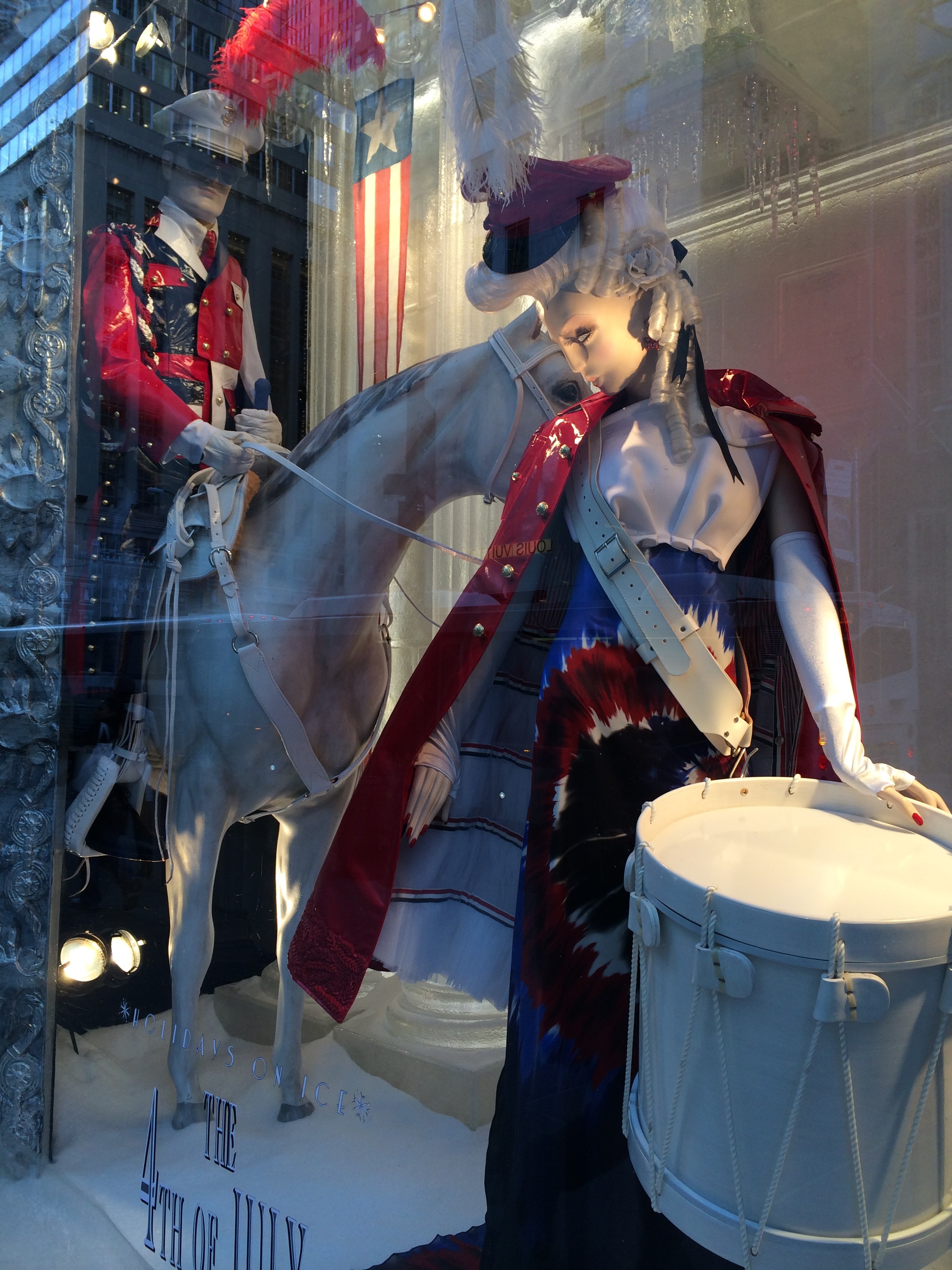 4th of July Window, Bergdorf Goodman