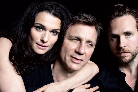 Rachel Weisz, Daniel Craig, Rafe Spall
