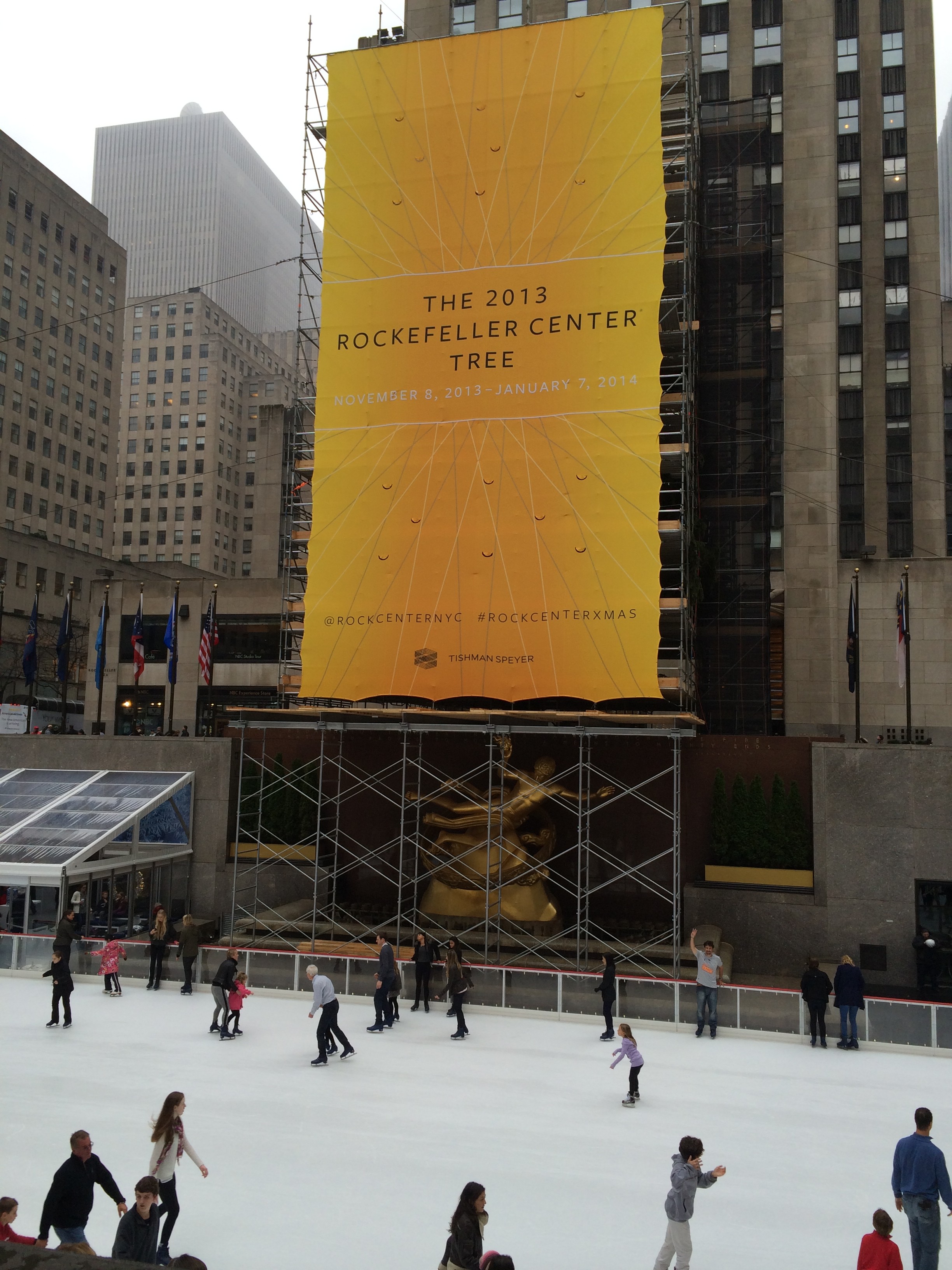 Soon To Be Unveiled 30 Rock Christmas Tree