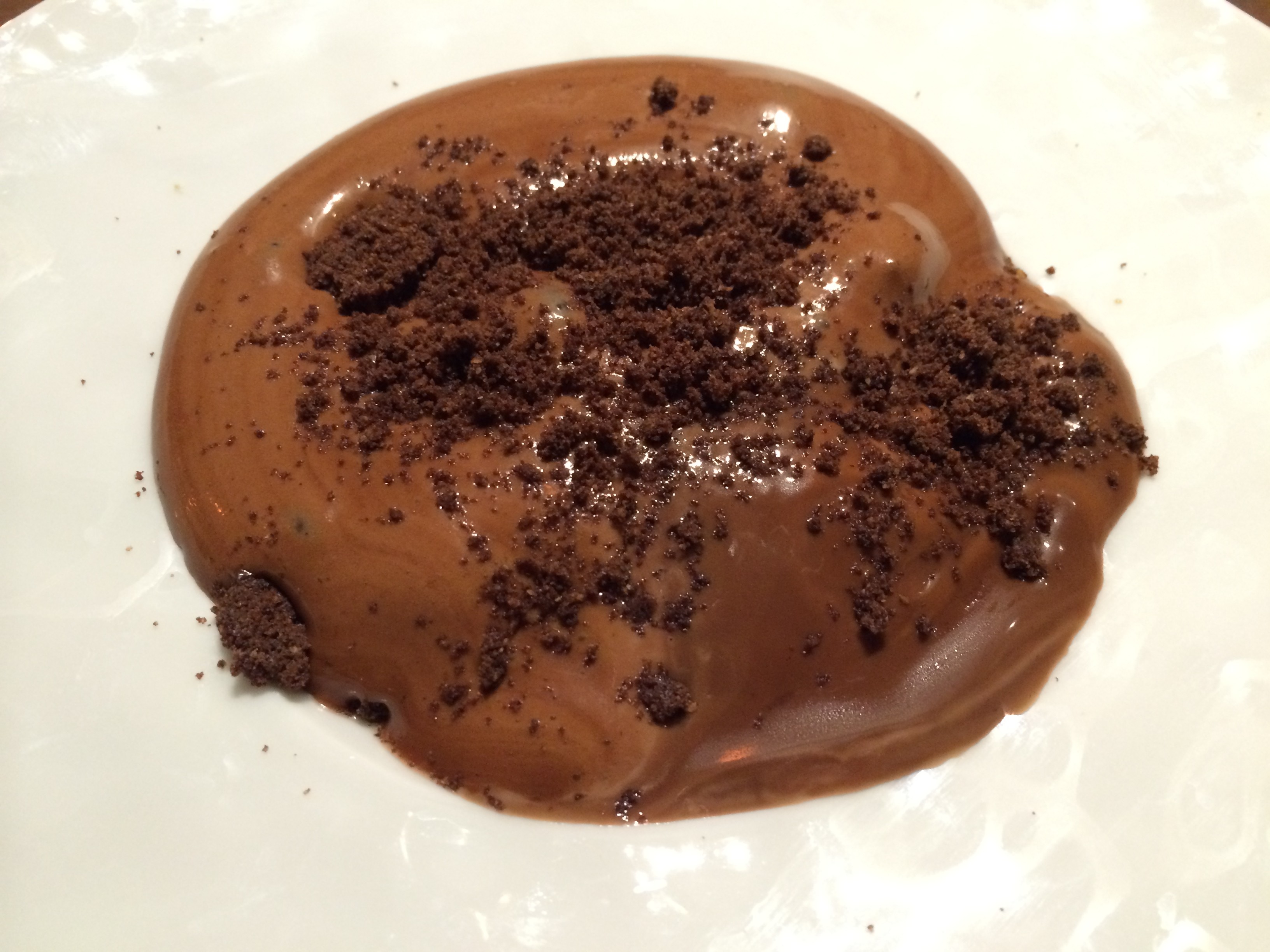 Brown Bread Ice Cream, Clementine, Chocolate, Hazelnut