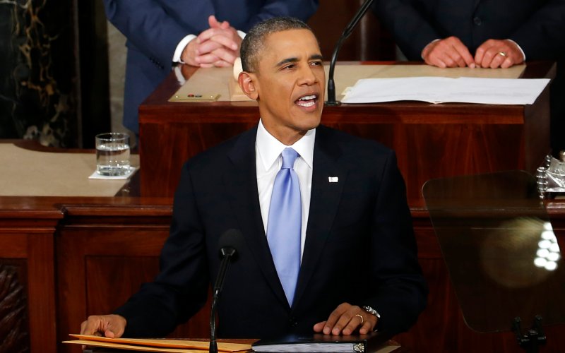 Presidential Blue Tie
