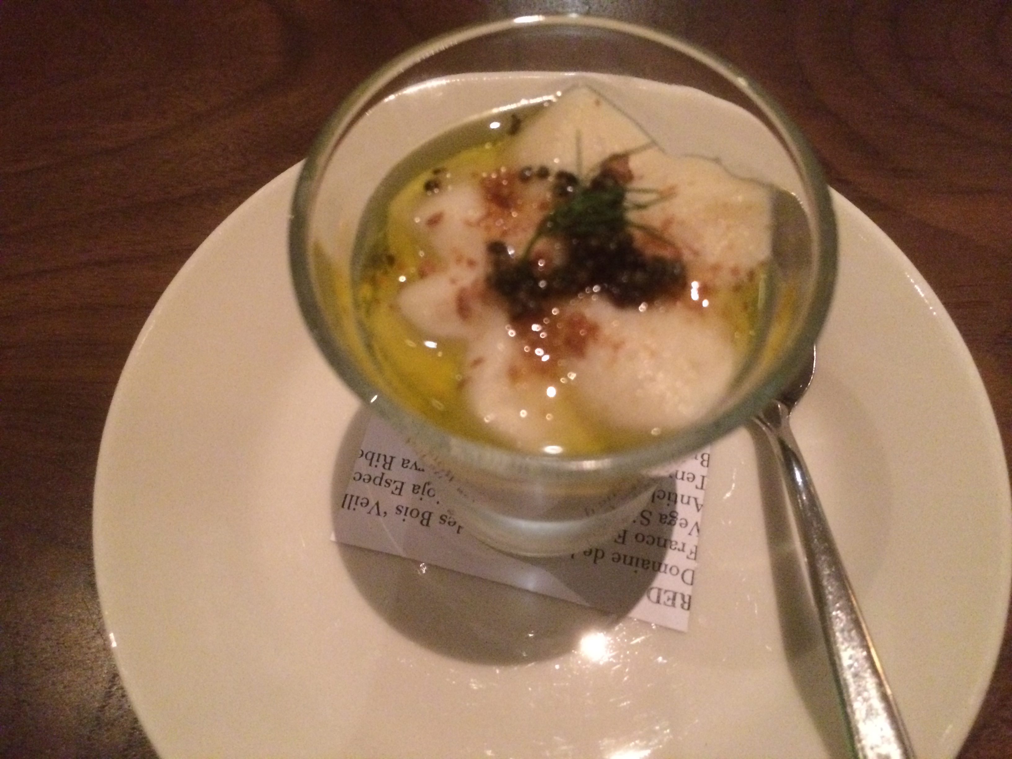 Fennel Panna Cotta