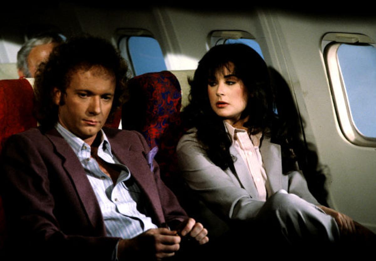 Demi Moore and Anthony Geary, General Hospital