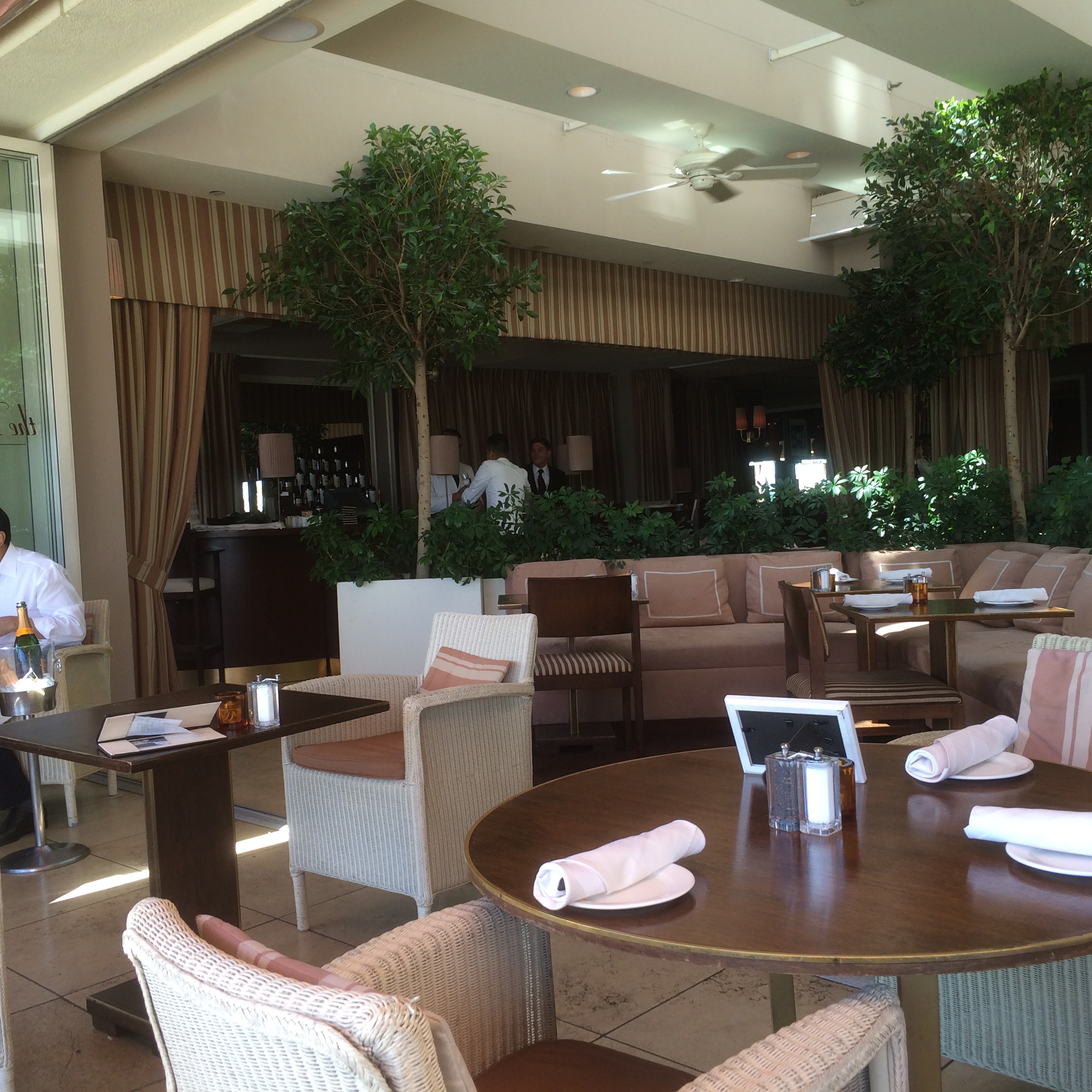 Interior, Sunset Tower Terrace Restaurant