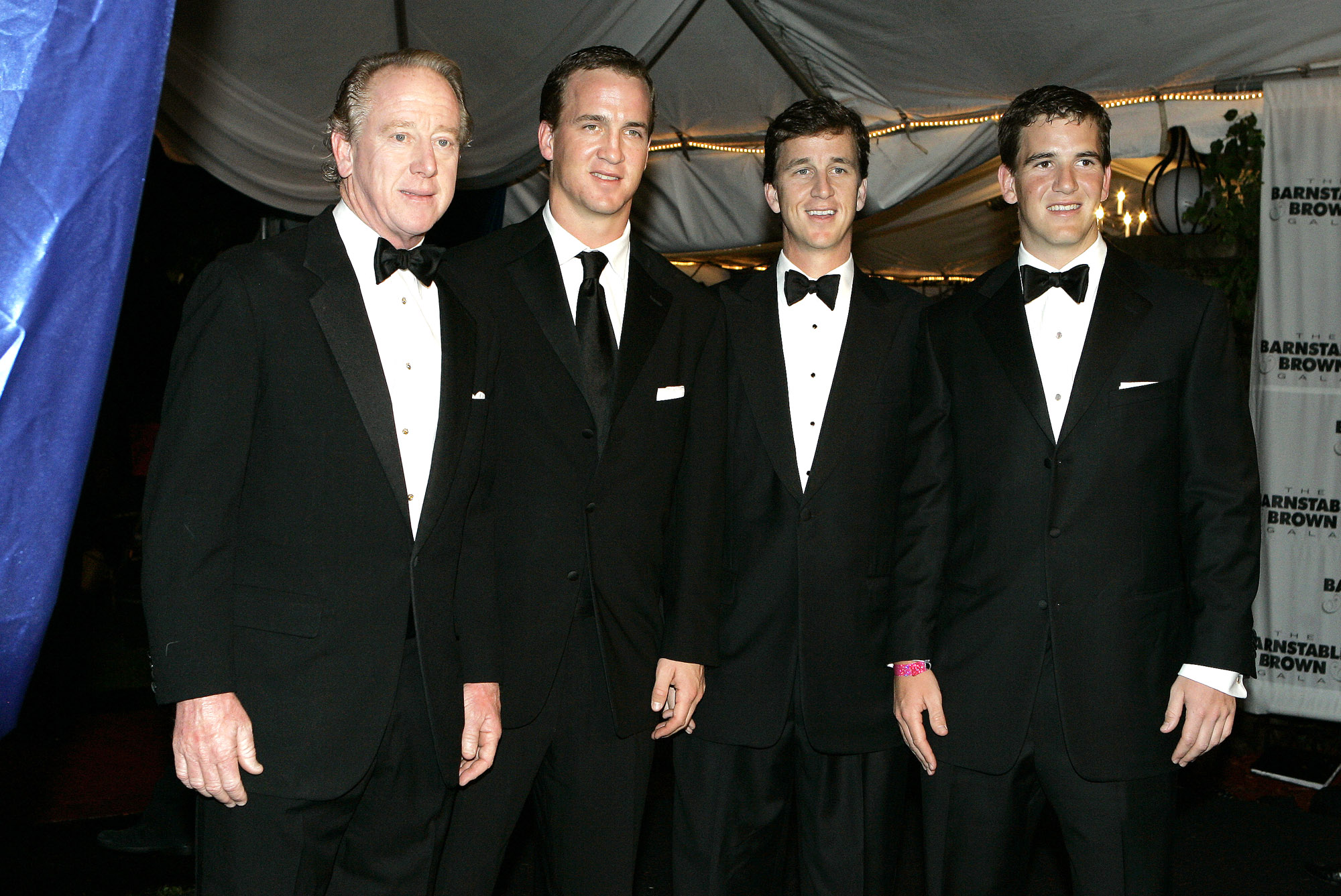 Archie, Peyton, Cooper & Eli Manning