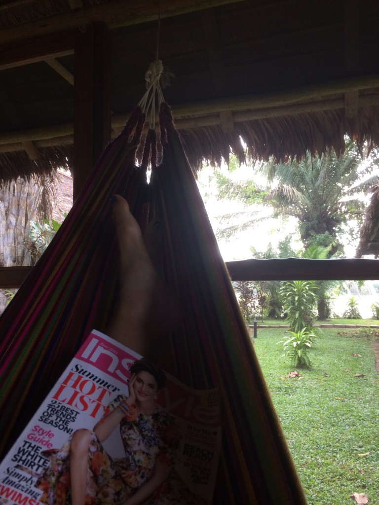 Relaxing In My Hammock