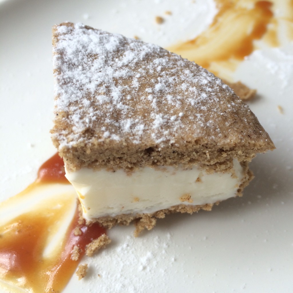 Gingerbread Ice Cream Sandwich