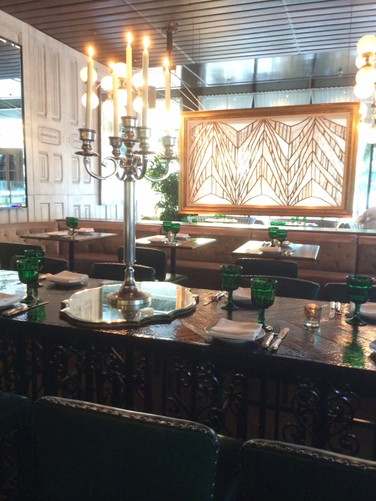 bar area electric chandelier