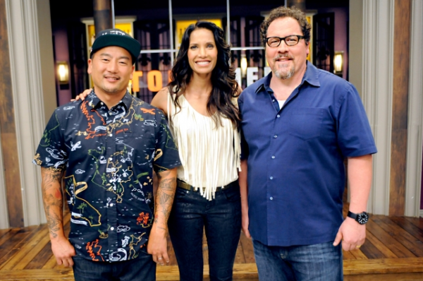 Roy Choic, Padma Loksmi, Jon Favreau  Photo: muchery.com