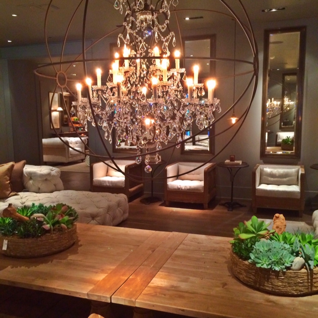 Living Room Restoration Hardware