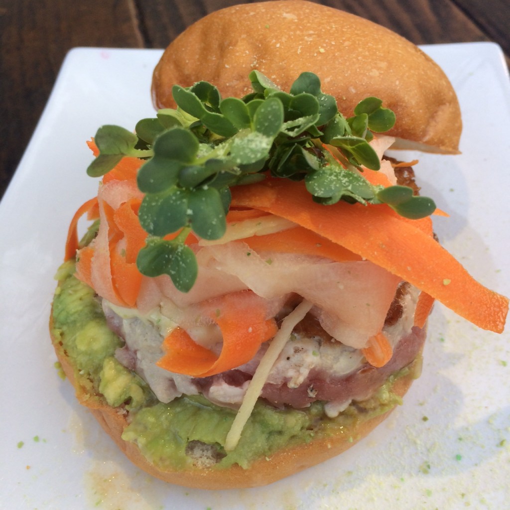Umami Ahi Tuna Burger