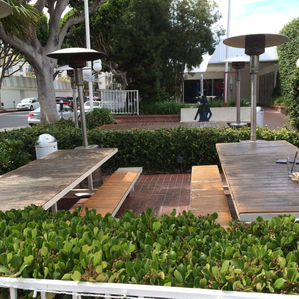 Umami Burger Santa Monica Patio