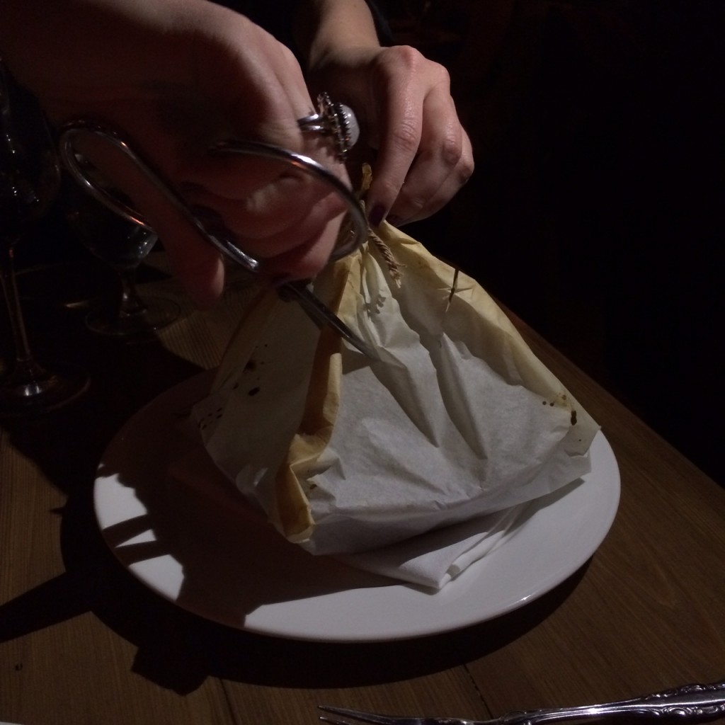 Black Bass En Papillote