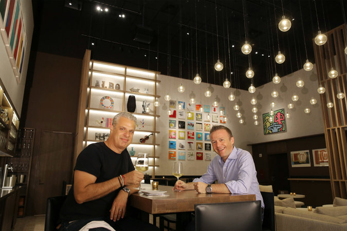 eric Ripert, Aldo Sohm photo:nytimes.com
