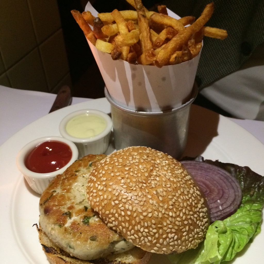 Yellowfin Tuna Burger