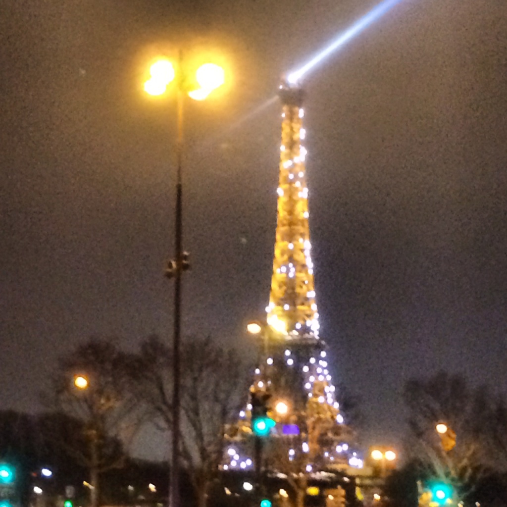 Eiffel Tower Light Show