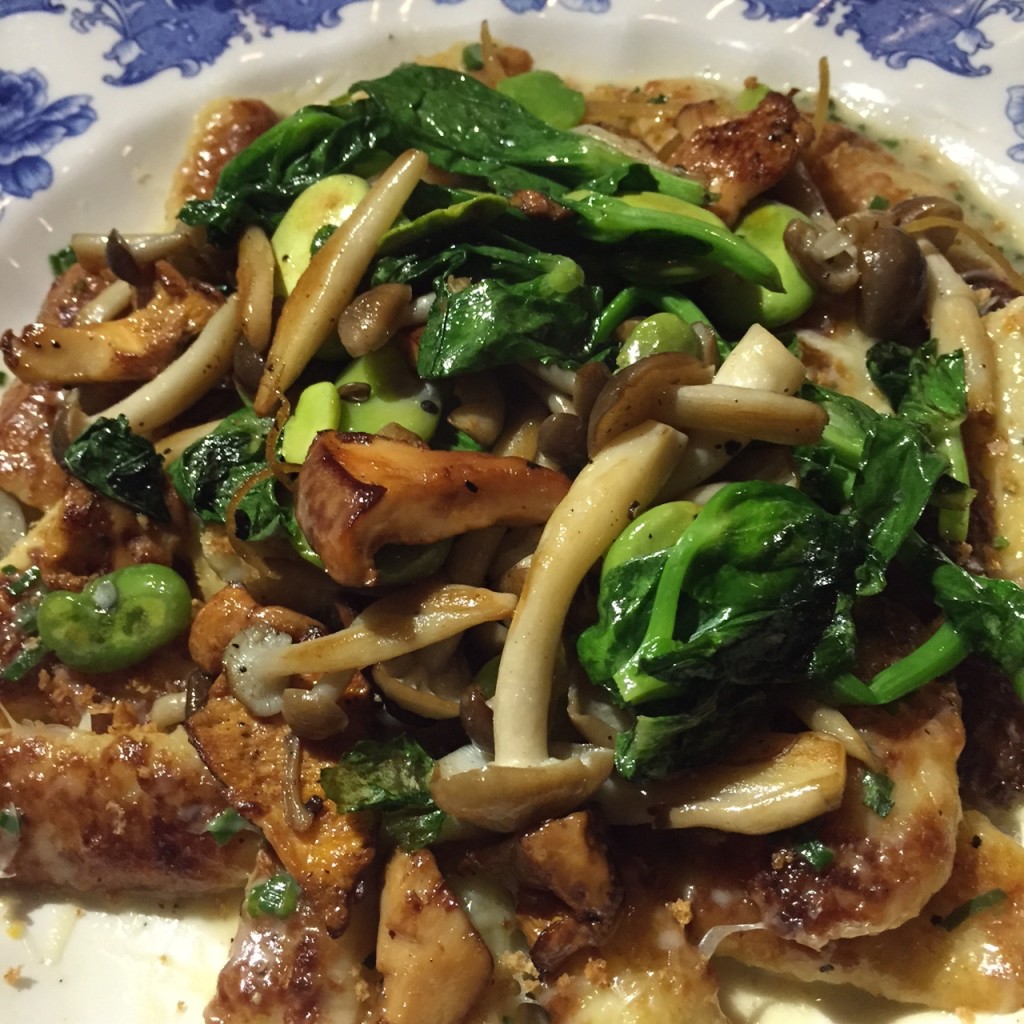 Mushroom Parmesan Gnocchi