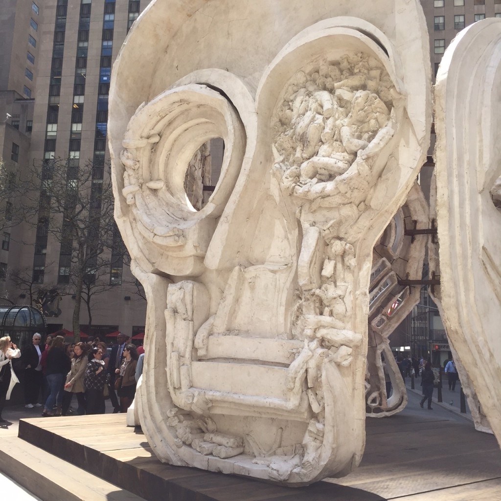 'Masks' at Rockefeller Center