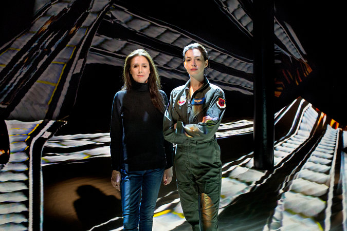 Director Julie Taymor, Anne Hathaway