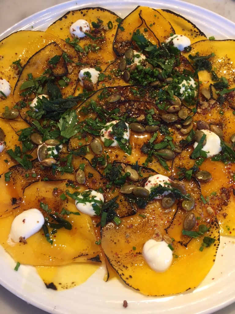 Squash Carpaccio