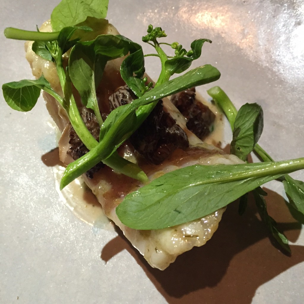 Skate, Chamomile, Morels