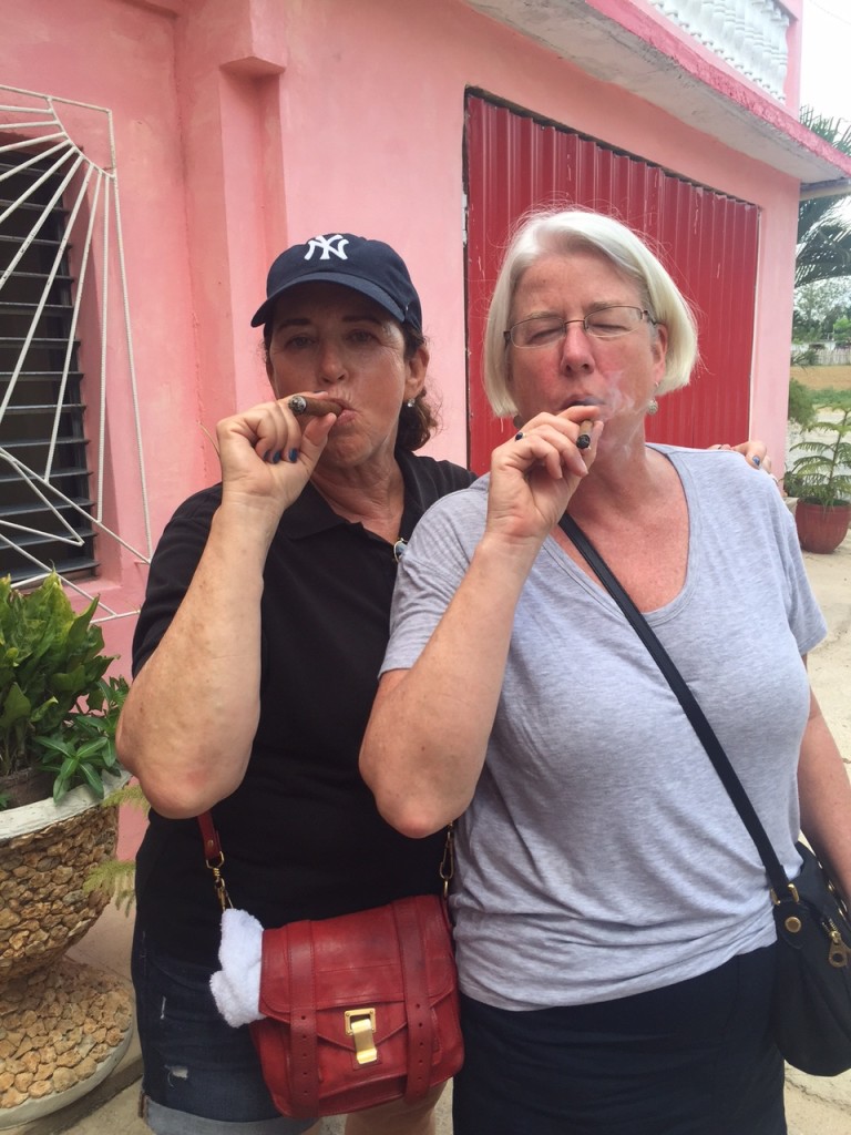 Colleen & Me Inhaling