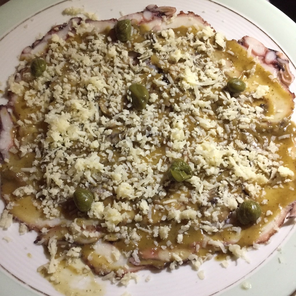 Octopus Carpaccio