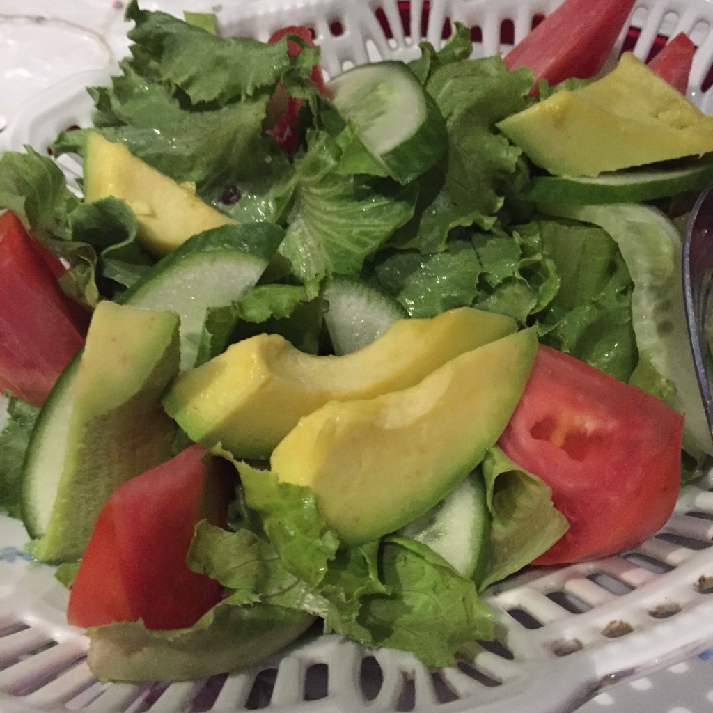 Salad at San Cristobel