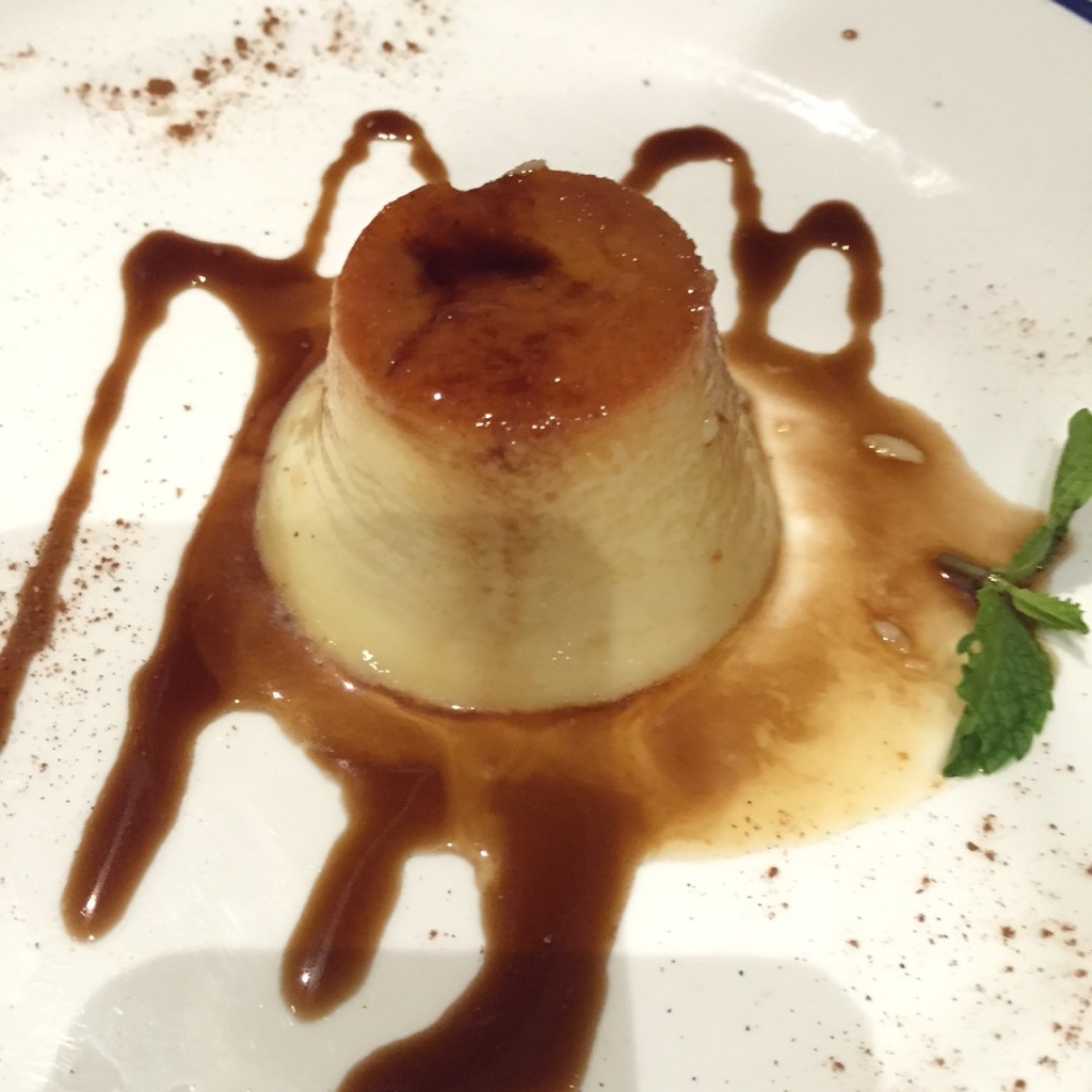Flan at San Cristobel