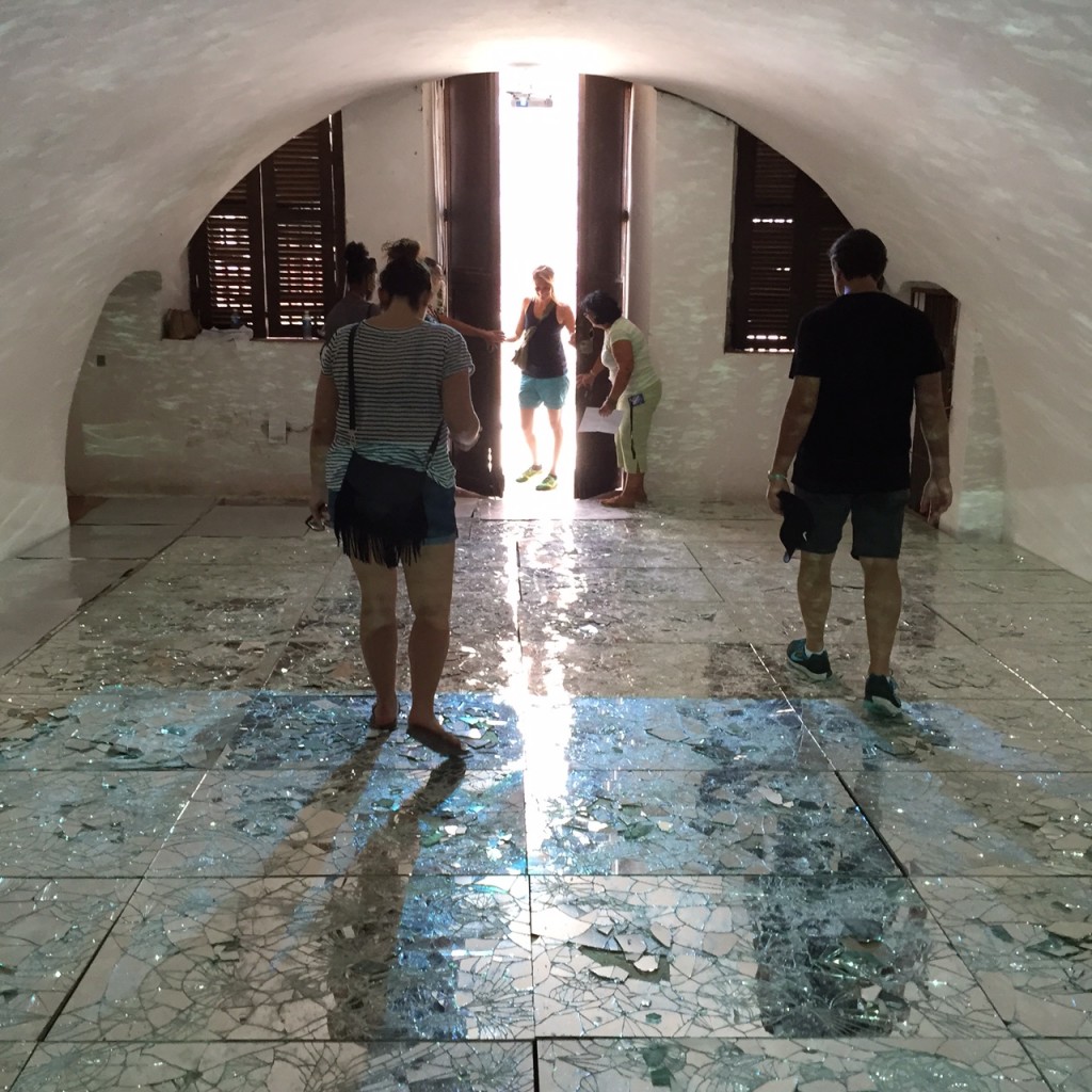 Broken Glass Installation