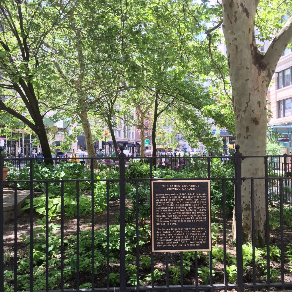 Garden Across From little park restaurant