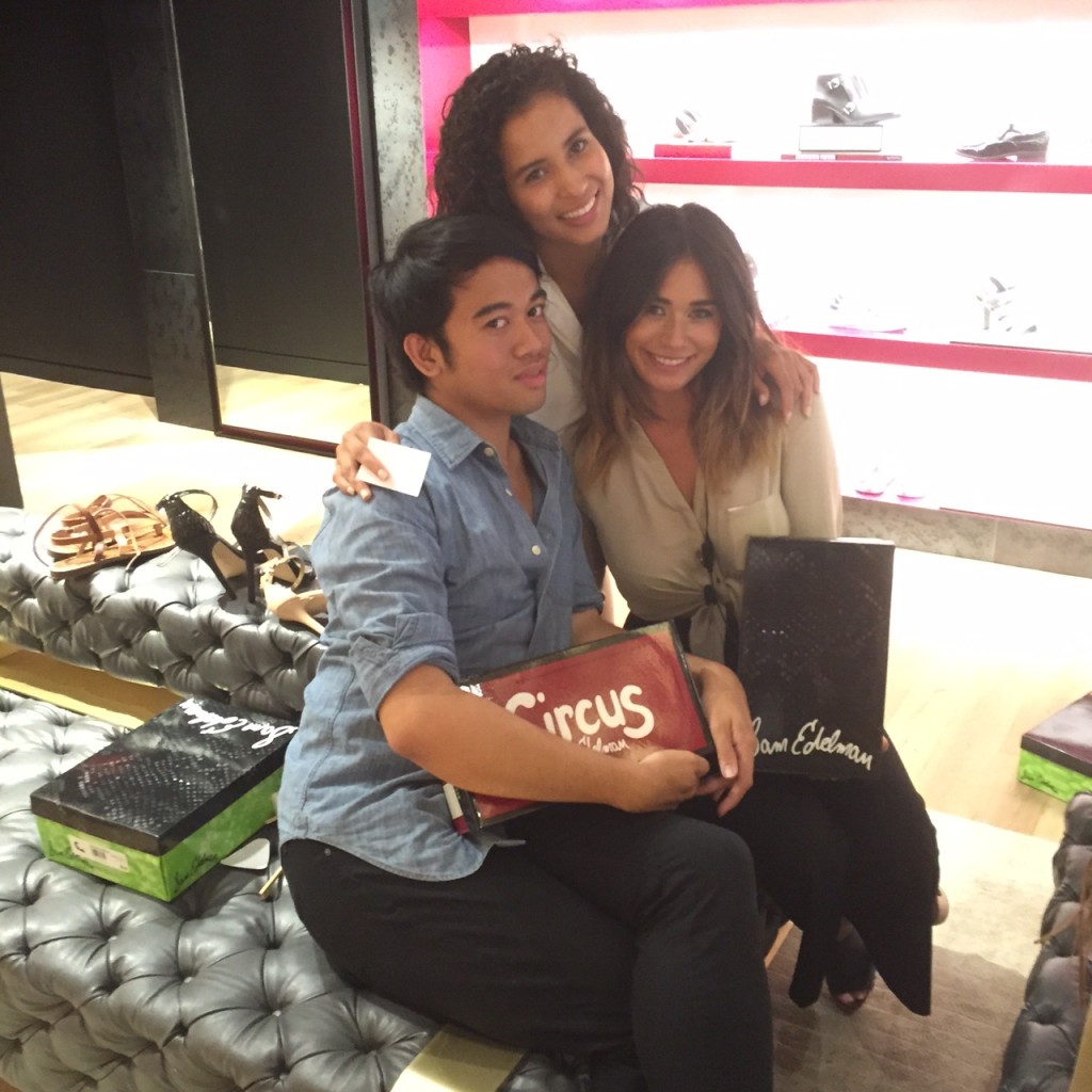 Ralph, Dru, G at Sam Edelman, Beverly Hills