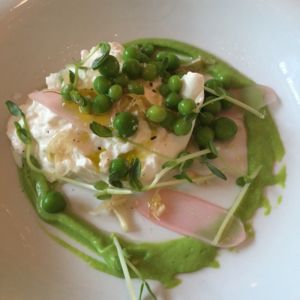 Burrata & Peas