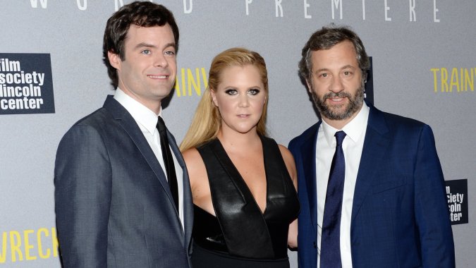 Bill Hader, Amy Schumer, Judd Apatow photo:hollywoodreporter.com