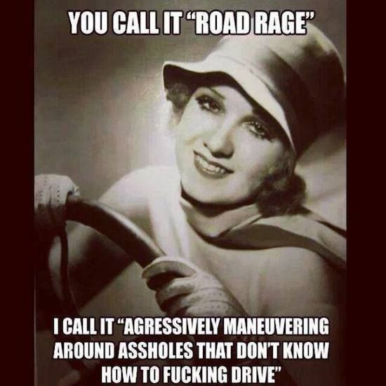 Road Rage...