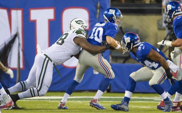 NY Giants vs NY Jets Pre-Season Game photo:nydailynews.com