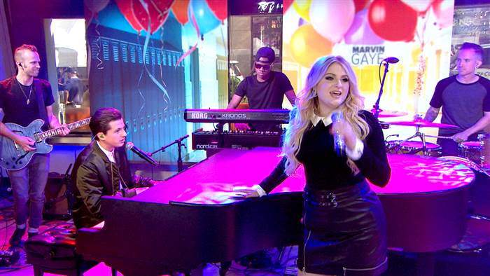 Charlie Puth & Meghan Trainor photo: today show