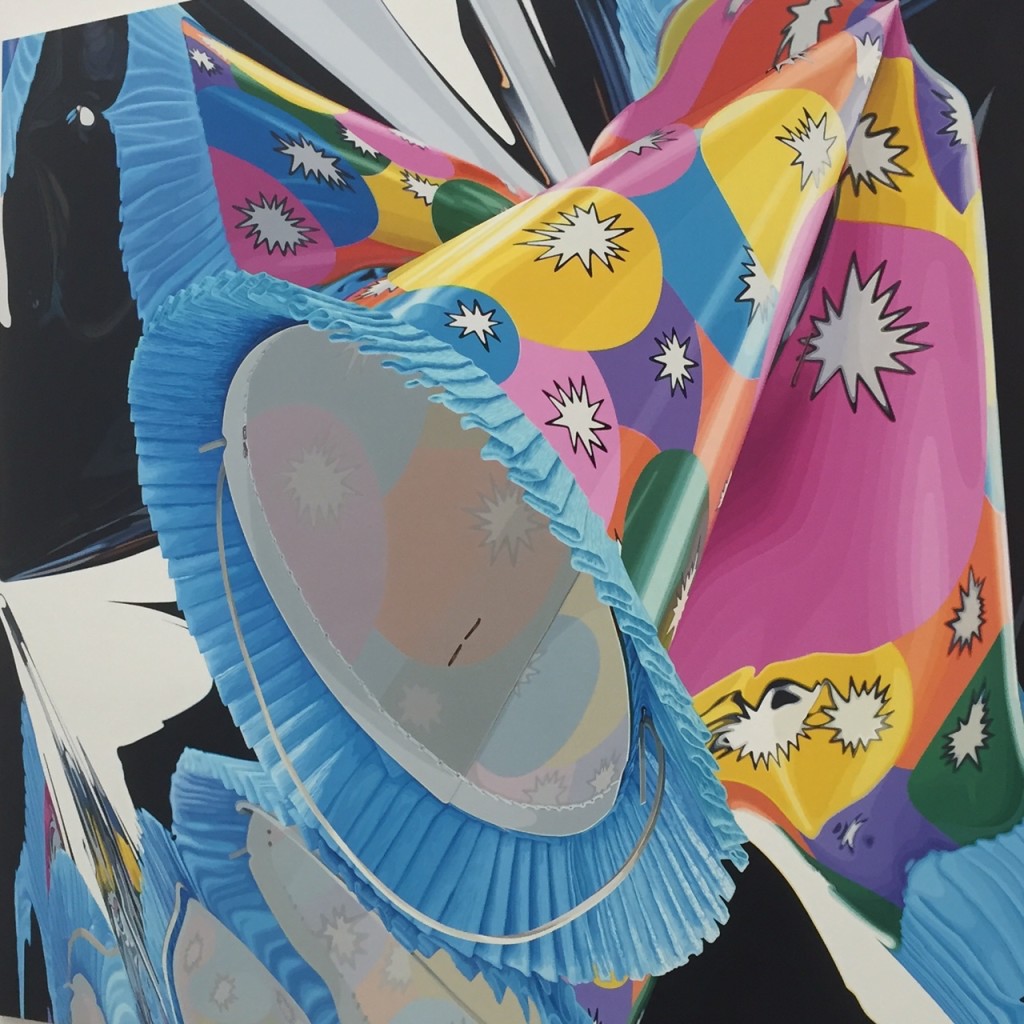 Jeff Koons, Party Hat 1995-7 Oil on canvas.