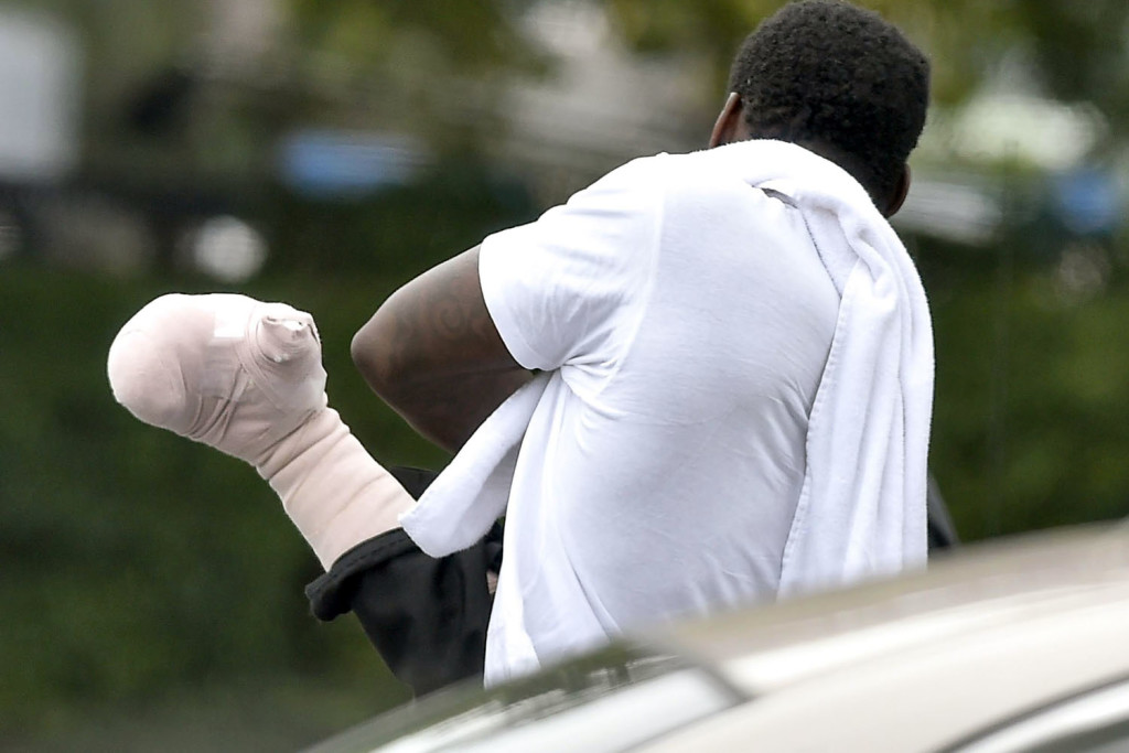 NY Giant Jason Pierre Paul photo:nypost.com