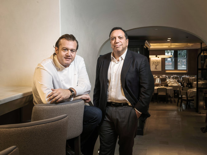 Michael White & Ahmass Fakahany photo:nytimes.com