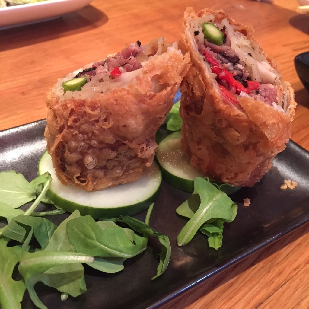 RedFarm Pastrami Eggroll