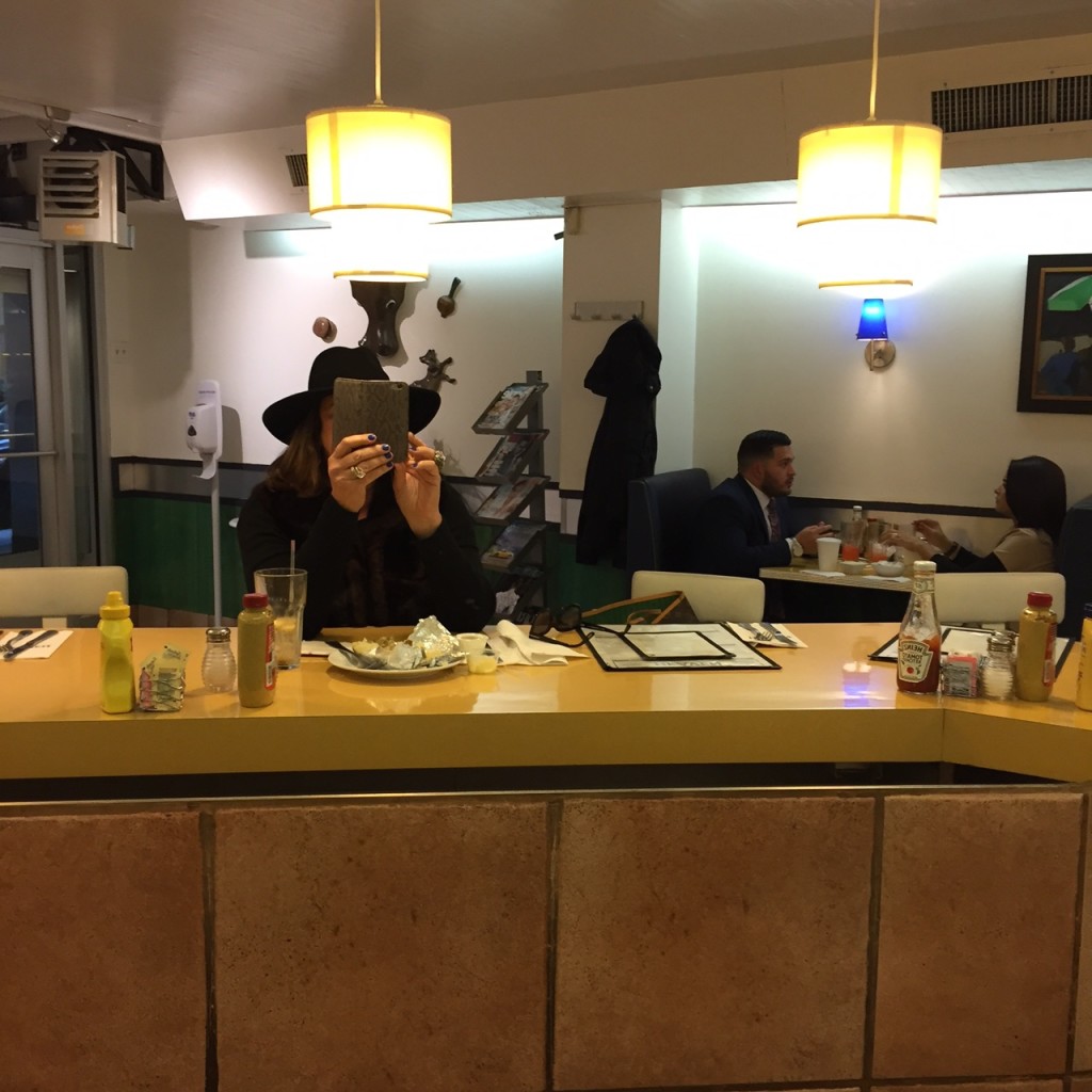 Selfie at Burger Heaven