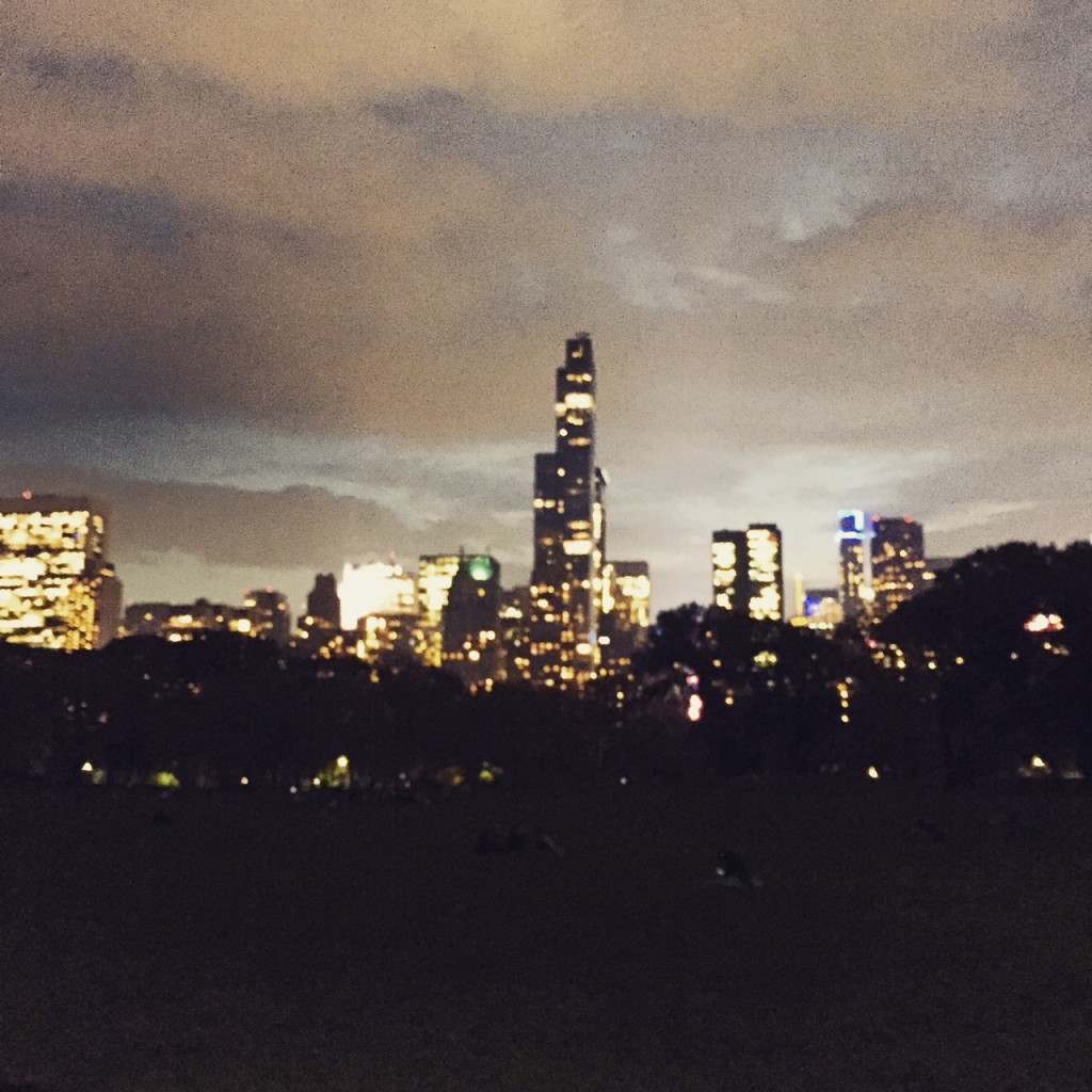 Central Park at Sunset