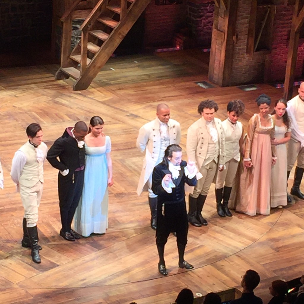 Cast of Hamilton