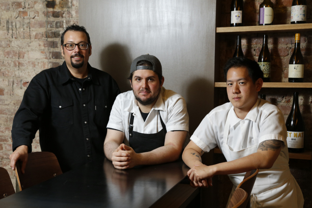 Wine Director, Jorge Riera, Chef von, Chef Jeremiah photo:wwd.com