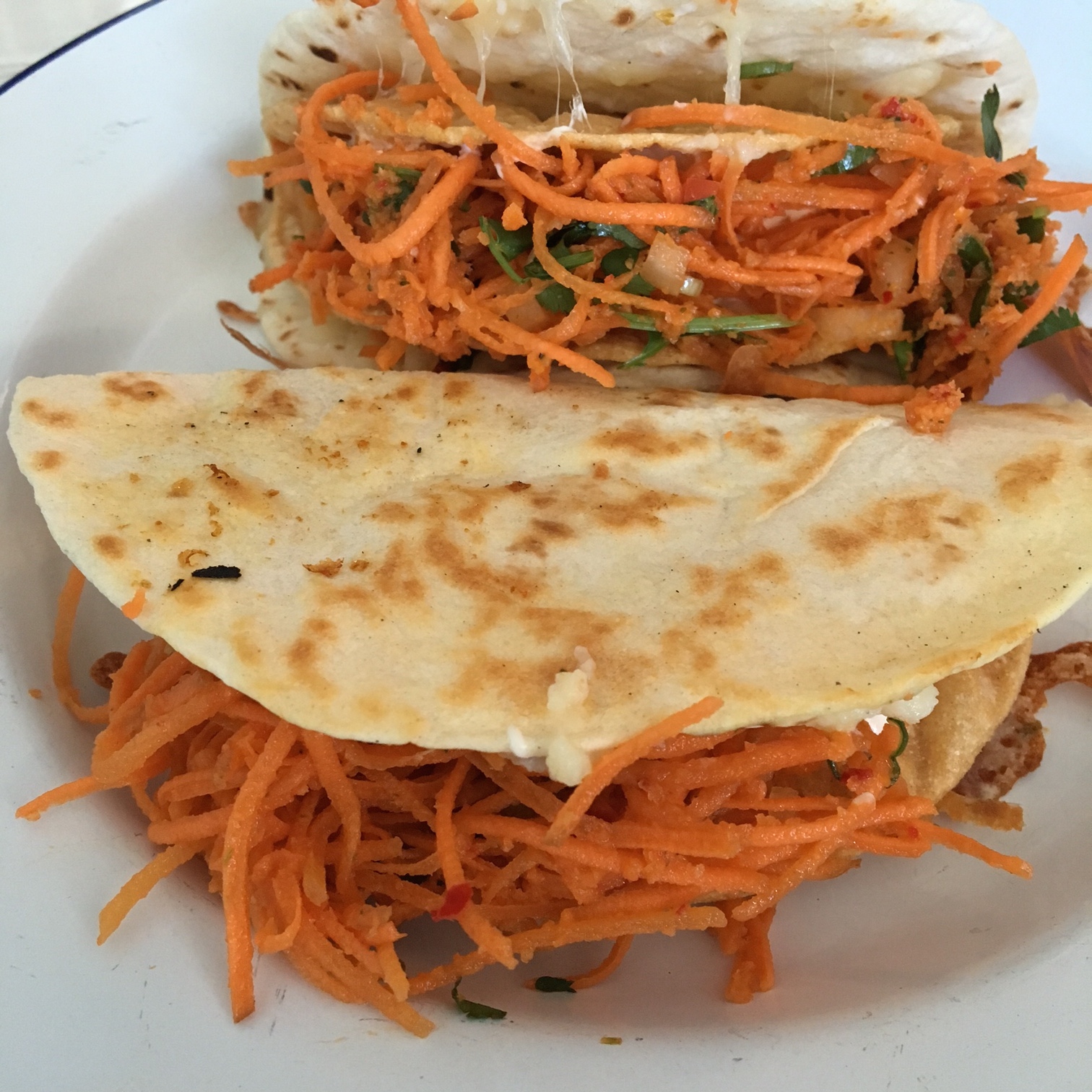 Double Decker Potato Taco