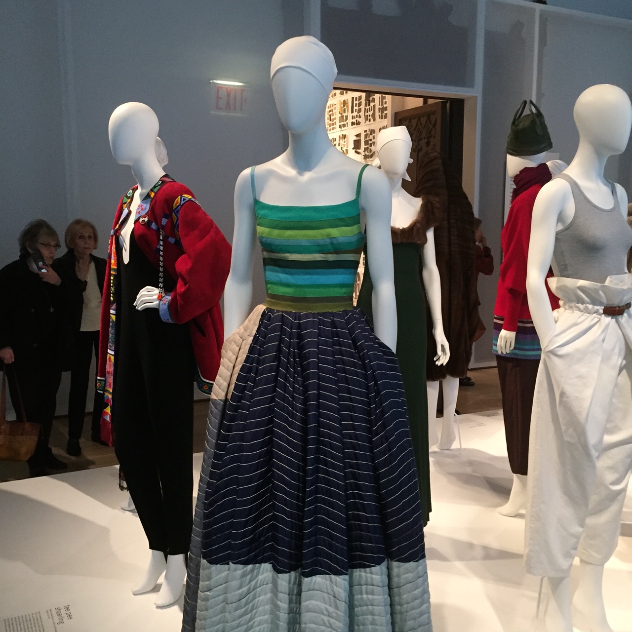 Dress Made Of Moving Blankets