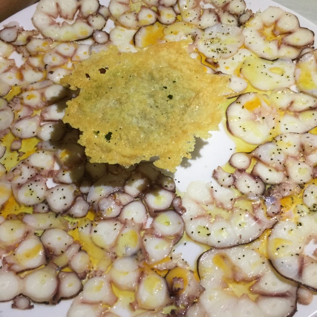 Octopus Carpaccio