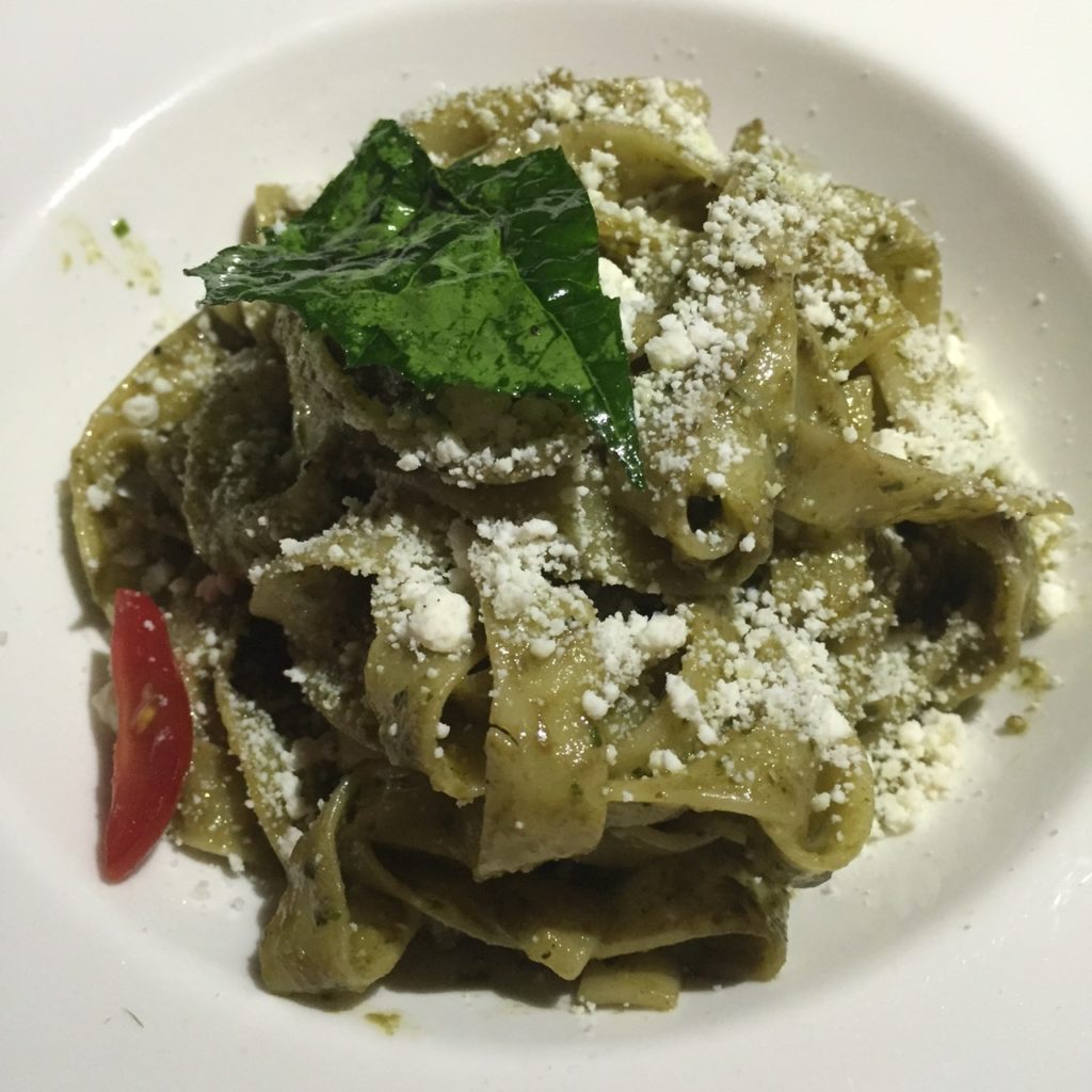 Fettucini Pesto