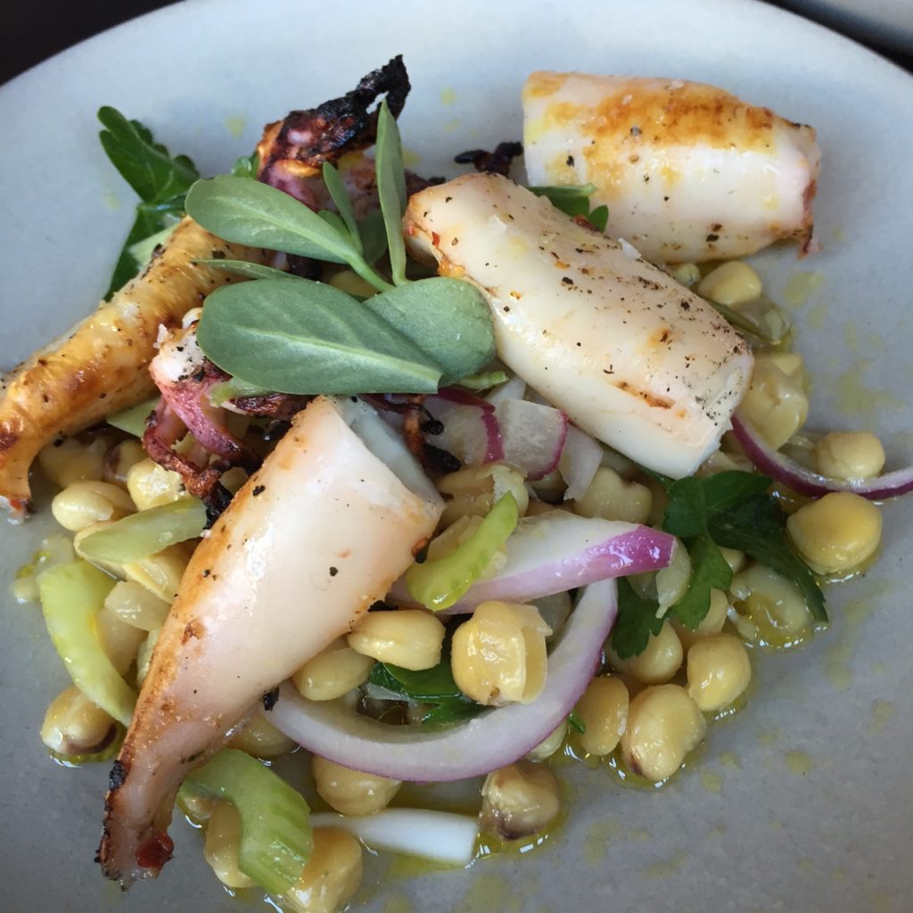 Charcoal Grilled Squid